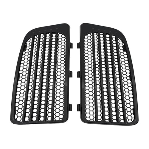 DZSQQGSDSF Spoiler Motorradzubehör Kühlergrill Untere Verkleidungsabdeckung Für Touring Electra Glide Road Ultra Limited Trike Tri Glide Motorrad-Winglets(Schwarz) von DZSQQGSDSF