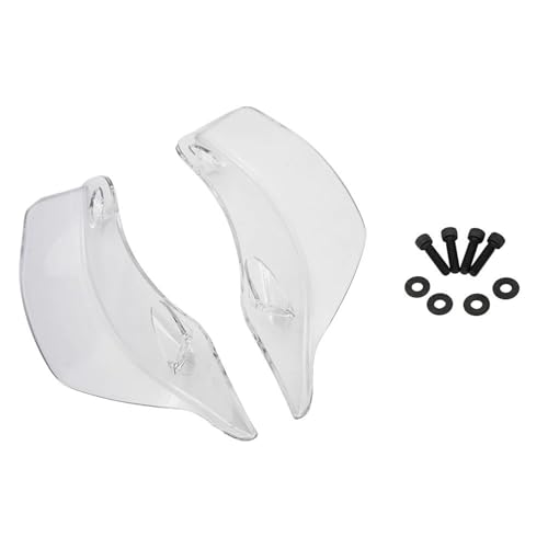 DZSQQGSDSF Spoiler Motorradzubehör Obere Verkleidung Akzente Luft Windabweiser Für Road Glide FLTRX 2015 2016 2017 2018 2019 2020 Motorrad-Winglets(Clear) von DZSQQGSDSF