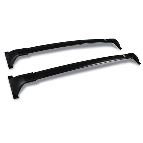 DZSQTGJKIO Dachträger 260lbs Heavy Duty Schwarz Dach Rack Querträger Auto Gepäck Racks Zubehör Für Toyota Für Grand Für Highlander 2024 + Autodachträger DZSQTGJKIO Dachträger 260lbs Heavy Duty Schwarz Dach Rack Querträger Auto Gepäck Racks Zubehör Für Toyota Für Grand Für Highlander 2024 + Autodachträger von DZSQTGJKIO