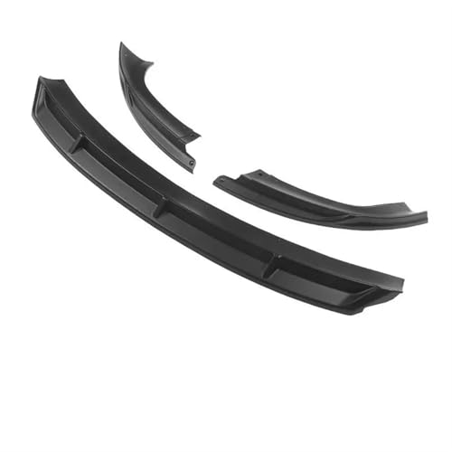 DZSQTGJKIO Deflector Für Tesla Für Model 3 Highland 2024 Front Stoßstange Lippe Kinn Diffusor Körper Kit Spoiler Deflektor Tuning Zubehör Spoiler(Matte Black) von DZSQTGJKIO