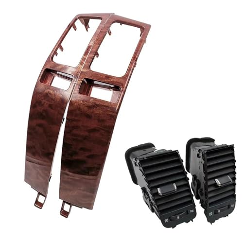 DZSQTGJKIO Düsen Klimaanlage Für Lexus Für GX470 2003 2004 2005 2006 2007 2008 2009 Auto Klimaanlage Outlet A/C Air Vents Platte Armaturenbrett Panel Armaturenbrettlüftung(Deep Peach AC Outlet) von DZSQTGJKIO
