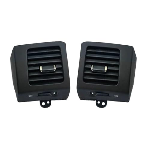 DZSQTGJKIO Düsen Klimaanlage Für Lexus Für GX470 2003 2004 2005 2006 2007 2008 2009 Auto Klimaanlage Outlet A/C Air Vents Platte Armaturenbrett Panel Armaturenbrettlüftung(Matte Black 2PCS) von DZSQTGJKIO