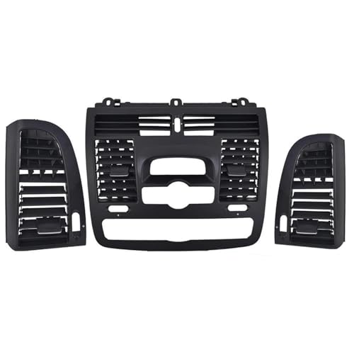 DZSQTGJKIO Düsen Klimaanlage Für Mercedes Für Benz Für Vito Für Viano W636 W639 2004-2014 2015 Auto Links Rechts Zentrale Entlüftungsauslassabdeckung Armaturenbrettlüftung(Model B 3pcs Set) von DZSQTGJKIO