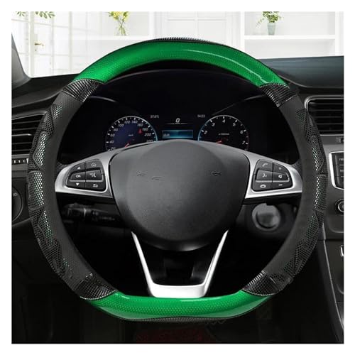 DZSQWETYU Atmungsaktiver Lenkradbezug D Form Auto Lenkräder Abdeckung Für Mercedes Für Benz GLK GLE GLS GL ML GLC Klasse GLK260 GLC200 LG350 ML300 GL3320 GLS Auto-Lenkradabdeckung(GRÜN) von DZSQWETYU