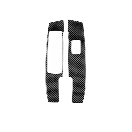 DZSQWETYU Auto Innen Zubehör Für Mercedes Für Benz W204 C-Klasse 2007-2013 Auto Tür Armlehne Panel Dekor Trim Aufkleber Auto Innen Zubehör Carbon Faser Auto Innen(Left-Hand Drive) von DZSQWETYU