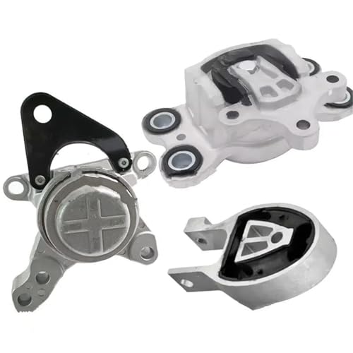 DZSUNLOHJ Automotorhalterung 3PCS Getriebe Unterstützung Drehmoment Strut Motor Mount Kit Für Volvo XC60 S80 S60 V60 V70 31262710 31277689 30680705 Motorständer von DZSUNLOHJ