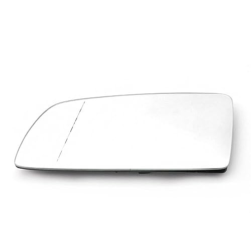 DZSYBUIGB Außenspiegel Verstellbar 1PCS Auto Seite Erhitzt Spiegel Glas Rückspiegel Objektiv Links/Rechts für 5 Series E60 520d 520i 523li 525li 530li 2004-2007(White (L)) von DZSYBUIGB