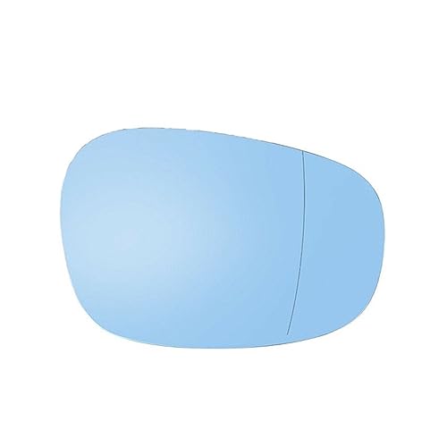 DZSYBUIGB Außenspiegel Verstellbar 1PCS Auto Seite Erhitzt Spiegel Glas Rückspiegel Objektiv Links/Rechts für E82 E88 E90 E91 E92 e93 51167252893, 51167252894(Blue (R)) von DZSYBUIGB