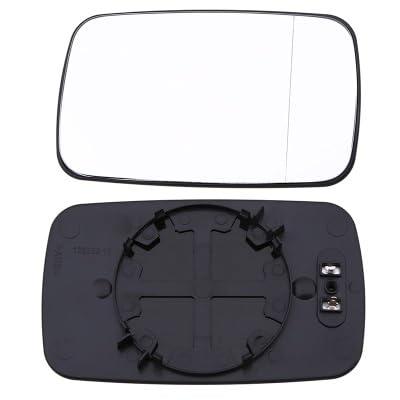 DZSYBUIGB Außenspiegel Verstellbar Auto-Außenspiegel, beheiztes Glas, weiß, für E46 4-Türer 1998 1999 2000 2001 2002 2003 2004 2005 2006, Rückspiegel mit Heizung(1 Pcs Right) von DZSYBUIGB