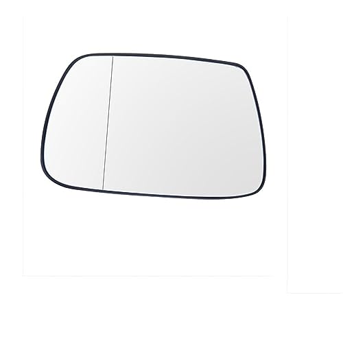DZSYBUIGB Außenspiegel Verstellbar Auto Erhitzt Seite Rückspiegel Glas Anti-Fog-Tür Flache Flügel Spiegel Objektiv Fit Für Jeep Für Grand Für Cherokee 2005-2010(White Left Side) von DZSYBUIGB