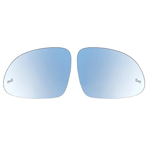 DZSYBUIGB Außenspiegel Verstellbar Erhitzt Blind Spot Warnung Seite Spiegel Glas Für VW Für Tiguan 2009-2016 Für Sharan 2012-2019 Für Skoda Für Yeti 2014-2017(A Pair) von DZSYBUIGB