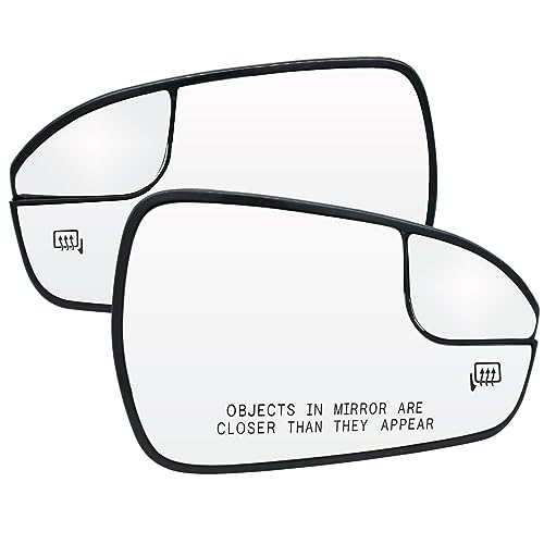 DZSYBUIGB Außenspiegel Verstellbar Für Ford Für Fusion 2013-2020 Links Rechts Flügel Spiegel Glas Erhitzt Rückansicht Rück Tür Seite Spiegel Weitwinkel(Left Right) von DZSYBUIGB