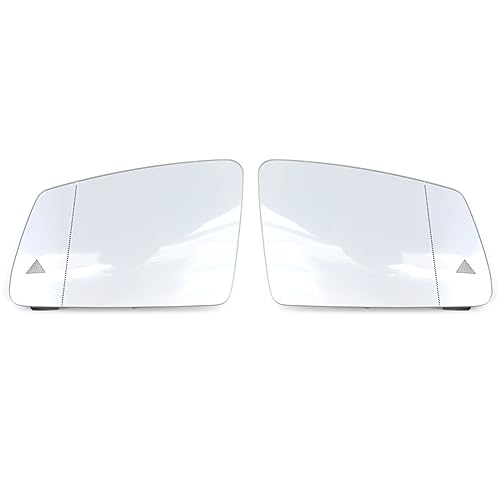 DZSYBUIGB Außenspiegel Verstellbar Links Rechts Erhitzt Blind Spot Warnung Flügel Hinten Spiegel Glas Für Mercedes Für Benz C E S GLA GLK Klasse W212 W204 w221(1 Paar) von DZSYBUIGB