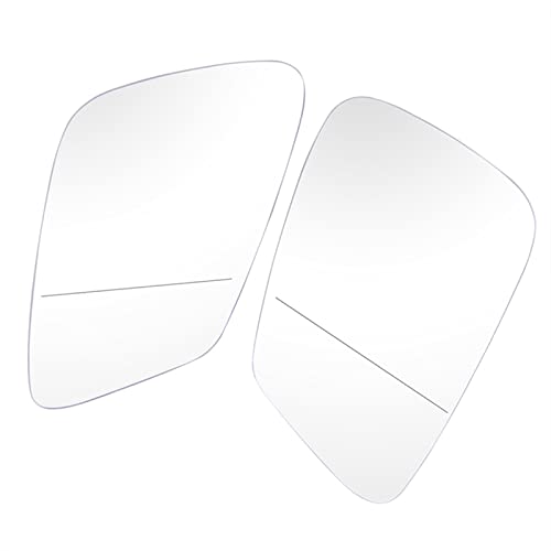 DZSYBUIGB Außenspiegel Verstellbar Seite Rückspiegel Heizung Glas Beheizte Spiegel Objektiv Klar Blau Fit Für 5/6/7 Serie E60 E61 F07 f10 F11 F12(Mirror Glass Pair1) von DZSYBUIGB