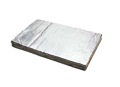Motorraumdämmung 5 stücke 7mm 40x25cm Auto Schalldämmenden Matte Aluminium Akustische Isolierung Für Auto Tür Haube Motor Reduzieren lärm Dämmung Schalldichte Matte von DZSYBUIGB