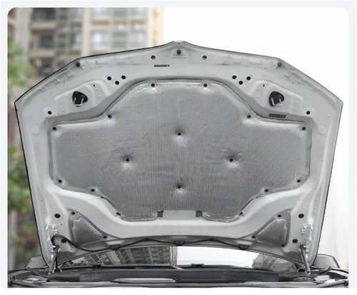 Motorraumdämmung Auto Front Hood Motor Firewall Matte Pad Abdeckung Deadener Wärme Sound Noise Isolierung Baumwolle für X3 G01 X4 G02 2018-2021 Dämmung Schalldichte Matte(Silber) von DZSYBUIGB