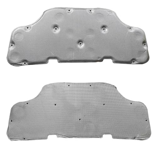 Motorraumdämmung Auto Motorhaube Sound Matten für Mercedes für Benz GLB X247 2020-2024 Front Wärmedämmung Baumwolle Abdeckungen Zubehör Dämmung Schalldichte Matte(Type D) von DZSYBUIGB