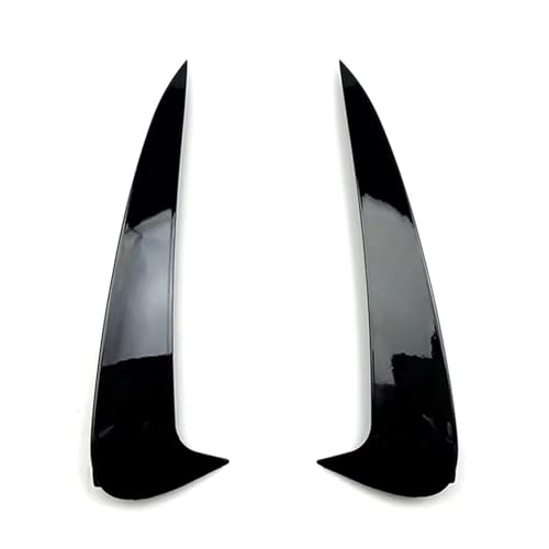 DZSYOHFS Frontspoiler 2 Stück 2015–2019 Für Mercedes Für Benz C Für Coupé C205 AMG Auto Heckspoiler Seitensplitter Canard Dekoration Abdeckung Trim Von ABS Front Spoiler Lippe(Schwarz glänzend) von DZSYOHFS