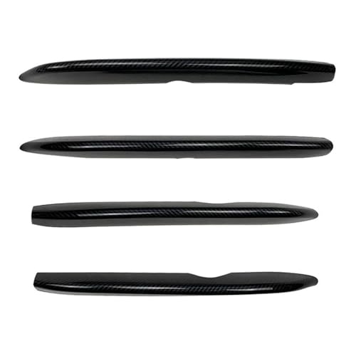 DZSYOHFS Frontspoiler 2020 Bis Up Für Benz Für CLA W118 C118 CLA35 Front Stoßstange Air Vent Splitter Canard Spoiler Grille Glänzend Schwarz Carbon Look Front Spoiler Lippe(Schwarz glänzend) von DZSYOHFS