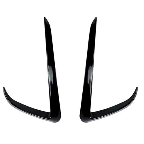 DZSYOHFS Frontspoiler 2020 Bis Up Für Tesla Für Modell Y Frontstoßstange Spoiler Nebelscheinwerfer Hauben Trim Cover Air Knife Splitter Body Kit Tuning Von Front Spoiler Lippe(Schwarz glänzend) von DZSYOHFS
