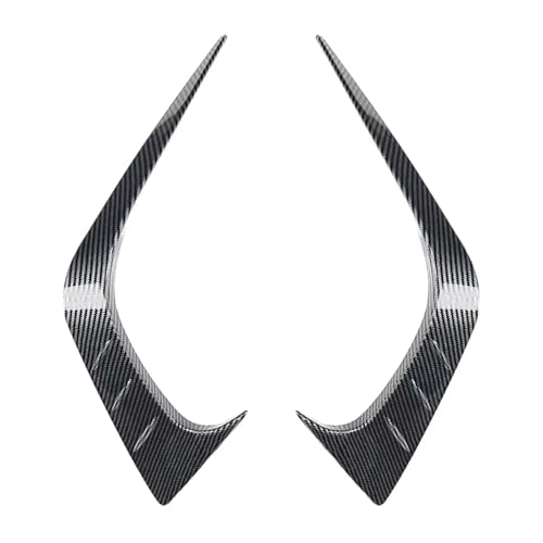 DZSYOHFS Frontspoiler 2021 Bis Up Für Civic 11 Gen Auto Frontstoßstange Lippe Diffusor Spoiler Splitter Schutzabdeckung Von ABS Gloss Black Carbon Look Front Spoiler Lippe(Kohlenstoff-Look) von DZSYOHFS