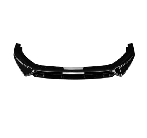 DZSYOHFS Frontspoiler Frontspoilerlippe Frontstoßstange Schaufel Modifikation Glänzend Schwarz Auto Body Kit Für VW Für Tiguan Rleitung 2024+ Front Spoiler Lippe(Glänzend schwarz) von DZSYOHFS
