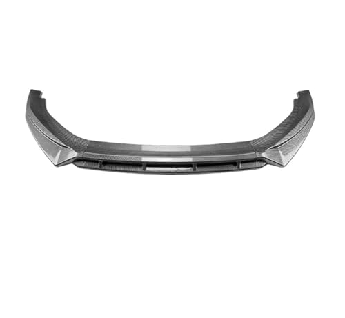 DZSYOHFS Frontspoiler Frontspoilerlippe Frontstoßstange Schaufel Modifikation Glänzend Schwarz Auto Body Kit Für VW Für Tiguan Rleitung 2024+ Front Spoiler Lippe(Kohlenschwarz) von DZSYOHFS