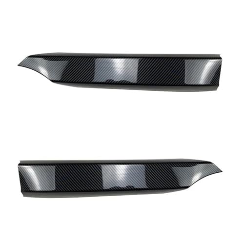 DZSYOHFS Frontspoiler Für 1 Serie E82 E88 2008-2013 Front Stoßstange Lip Canard Diffusor Splitter Spoiler Glanz Schwarz Carbon Look Front Spoiler Lippe(Kohlenstoff-Look) von DZSYOHFS