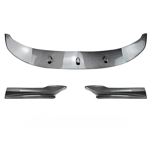 DZSYOHFS Frontspoiler Für 5 Series F10 F11 535i 528i Für M550d XDrive 2010 2011 2012 2013 2014 2015 2016 Front Stoßfänger Lippen Spoiler Splitter Front Spoiler Lippe(Carbon Look Set) von DZSYOHFS