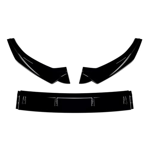 DZSYOHFS Frontspoiler Für A3 8V 2013-2016 Vorne Frontstoßstange Schaufel Frontlippe Spoiler Außenmodifikation Glänzend Schwarz ﻿ Front Spoiler Lippe von DZSYOHFS