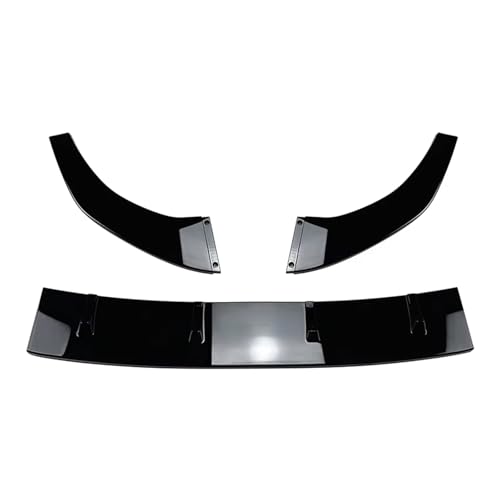 DZSYOHFS Frontspoiler Für A3 8Y S3 2021 Bis Up Auto Front Stoßstange Lip Spoiler Canards Diffusor Splitter Blade Cover Protector Body Kit Glanz Schwarz Front Spoiler Lippe(Glänzend schwarz) von DZSYOHFS