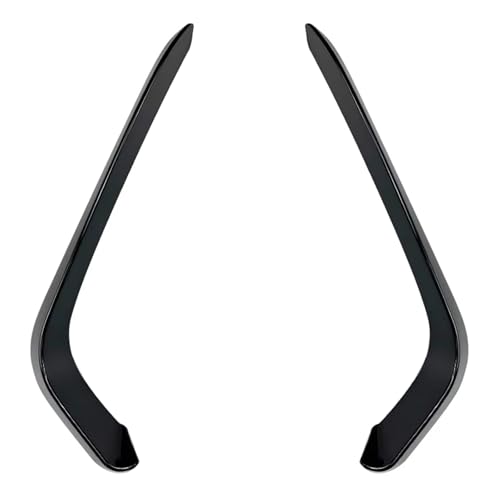 DZSYOHFS Frontspoiler Für VW Für Passat B8 2016-2019 Frontstoßstange Spoilerlippe Unterer Kühlergrill Nebelscheinwerfer Licht Autoaufkleber Glanzschwarz Front Spoiler Lippe(Schwarz glänzend) von DZSYOHFS
