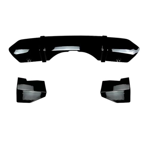 DZSYOHFS Frontspoiler Für X5 F15 Für M-Tech Für MP 2014-2018 Heckstoßstangenlippendiffusor Spoiler Seitensplitterabdeckung ABS Glanz Schwarz Carbon Look Front Spoiler Lippe(Schwarz glänzend) von DZSYOHFS