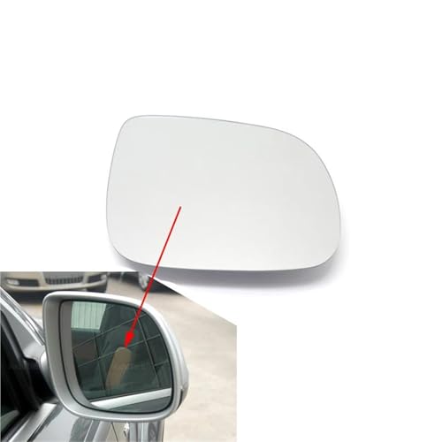 DZSYOHFS Spiegelglas Ersatz Seite Rückspiegel Heizung Glas Beheizte Spiegel Objektiv Für Q5 SQ5 8R 2,0 3,0 3,2 TDI08-17 Q7 2010-2015 Links oder rechts Beheizbar Asphärisch(1PC Right) von DZSYOHFS