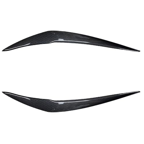 Frontspoiler Scheinwerfer Augenbraue Augenlid Lampe Licht Augenbrauen Glänzend Carbon Für F20 F21 1 Serie 116i 118i 120i 125i Für M135i Für M140i 2015-2019 Front Spoiler Lippe(Kohlenstoff-Look) von DZSYOHFS
