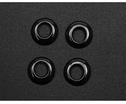 Autoinnenraum Kompatibel Mit Für E81 E82 E87, Auto-Carbon-Faser-Innentürschloss-Bolzenabdeckungen, Türen, Riegelheber, Türstift, Styling-Aufkleber(Black) von DZWDY