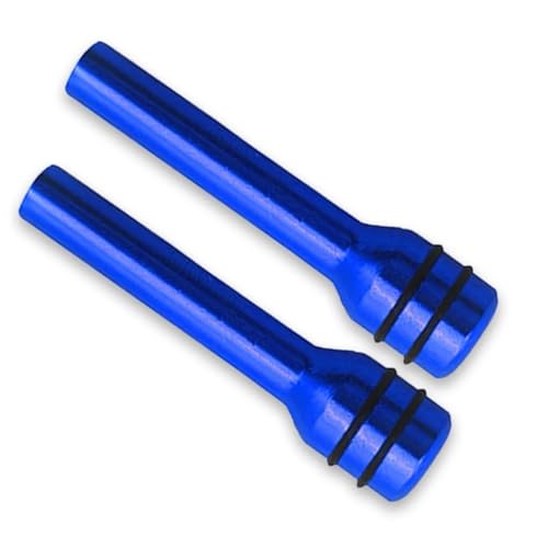 Autoinnenraum Kompatibel Mit Für M5 E46 E39 E90 E60 E36 F30 F10 E34 X5 E53 E30 F20 E92 E87 M3 M4 2 Stück Autotürverriegelungsstifte Schraube Knopfknopf(Blue) von DZWDY
