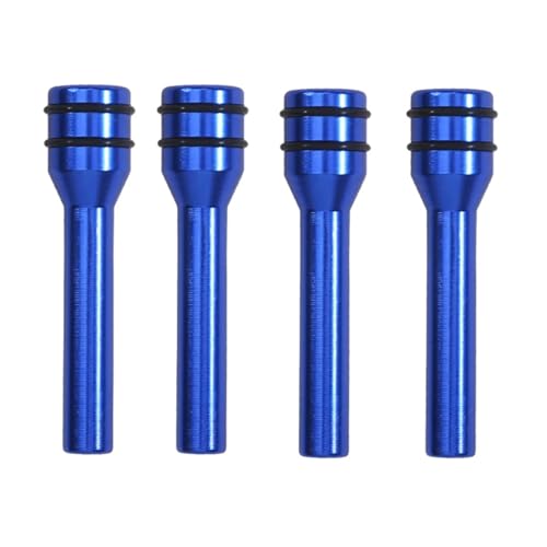 Autoinnenraum Kompatibel Mit Vw Für J&etta MK5 Für Passat B6 Für CC Autotürverriegelungsknopf Türlift-Taste Sicherungsstifte Schraube Knopfstift(Blue) von DZWDY