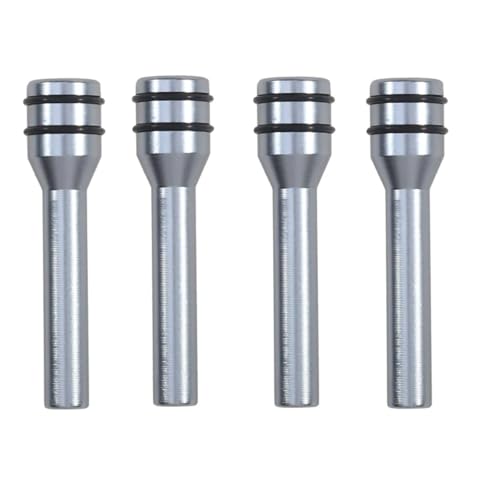 Autoinnenraum Kompatibel Mit Vw Für J&etta MK5 Für Passat B6 Für CC Autotürverriegelungsknopf Türlift-Taste Sicherungsstifte Schraube Knopfstift(Gray) von DZWDY
