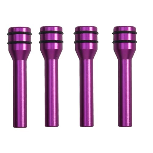 Autoinnenraum Kompatibel Mit Vw Für J&etta MK5 Für Passat B6 Für CC Autotürverriegelungsknopf Türlift-Taste Sicherungsstifte Schraube Knopfstift(Purple) von DZWDY
