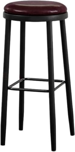 DZYHFCO 71 cm runder hoher Hocker, Eisen, Barstuhl, Restaurant, Café, Insel, Esstisch, Stuhl für Küche, Braun DZYHFCO 71 cm runder hoher Hocker, Eisen, Barstuhl, Restaurant, Café, Insel, Esstisch, Stuhl für Küche, Braun von DZYHFCO