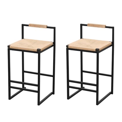 DZYHFCO Barhocker 2er Set Höhenverstellbar Einfache Montage 360 Grad Drehbar Natur DZYHFCO Barhocker 2er Set Höhenverstellbar Einfache Montage 360 Grad Drehbar Natur von DZYHFCO