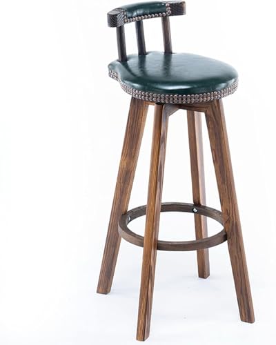 DZYHFCO Barhocker aus Holz, Thekenhöhe, PU-Leder, gepolstert, Küche, Frühstück, Esszimmerstuhl für Esszimmer, Sitzhöhe 73 cm DZYHFCO Barhocker aus Holz, Thekenhöhe, PU-Leder, gepolstert, Küche, Frühstück, Esszimmerstuhl für Esszimmer, Sitzhöhe 73 cm von DZYHFCO