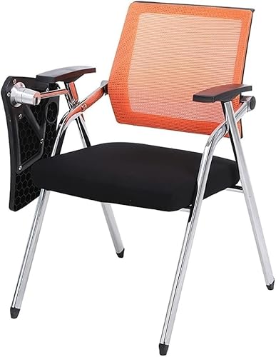 DZYHFCO DUANZEYUQA Ergonomischer Klappstuhl aus Netzstoff mit Armlehne und Lendenwirbelstütze, Metallrahmen, Büro, Konferenz DZYHFCO DUANZEYUQA Ergonomischer Klappstuhl aus Netzstoff mit Armlehne und Lendenwirbelstütze, Metallrahmen, Büro, Konferenz von DZYHFCO