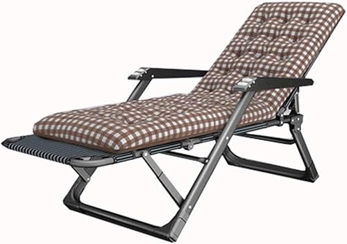 DZYHFCO DUANZEYUQA Outdoor-Loungesessel, Sonnenliegen, Schwerkraft-Stühle, verstellbar, gepolstert, weich und Braun DZYHFCO DUANZEYUQA Outdoor-Loungesessel, Sonnenliegen, Schwerkraft-Stühle, verstellbar, gepolstert, weich und Braun von DZYHFCO