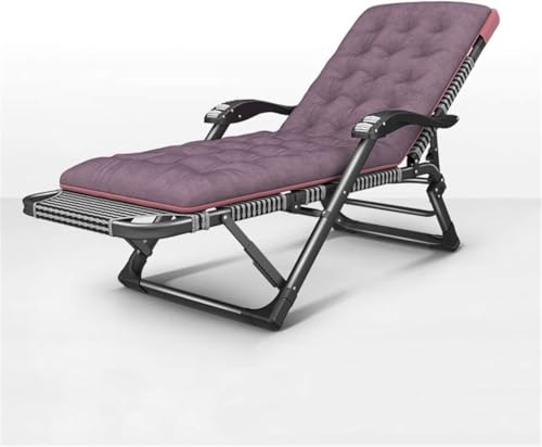 DZYHFCO DUANZEYUQA Sonnenliege Liege Liegestuhl Liegestuhl Klappbar Gartenlounge Verstellbare Rückenlehne Klappbar von DZYHFCO