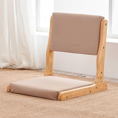 DZYHFCO DUANZEYUQA Tragbarer, beinloser Klappstuhl, bequemes Kissen, Boden-Sitzgelegenheit für Wohnzimmer und Schlafzimmer, Meditationssitz (F) von DZYHFCO