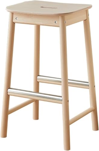 DZYHFCO Home Barhocker, hoher Balkon-Loungesessel (Natur) von DZYHFCO
