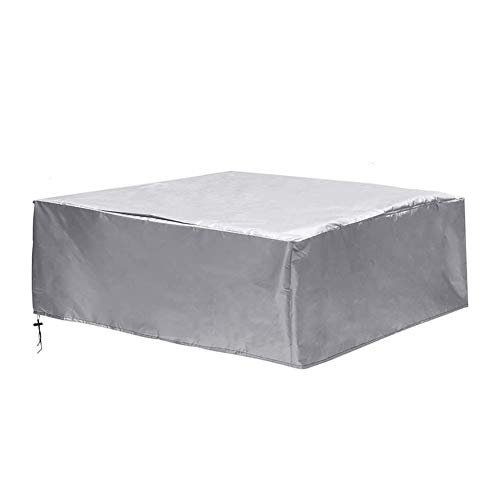 DZYP Whirlpool-Abdeckung, Whirlpool-Abdeckung, Whirlpool Cover, 100% UV, Staub, Hitze Und Kälte-Schutzhülle. (200 x 200 x 85 cm,Silber) von DZYP
