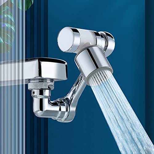 Da 1080° drehbarer Verlängerungs-Belüfter, langlebig, spritzwassergeschützt, Wasserhahn-Verlängerung, 2-Wege-Wasserhahn-Belüfter von Da by